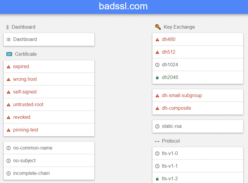 BadSSL
